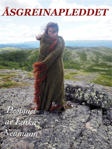 Linka NeumannÅsgreinapleddet designet av Lika Neumann, garnpakke i Vams