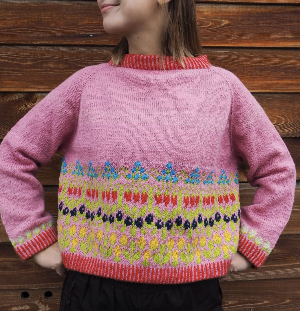 Friluftslivets år genseren i Rosa