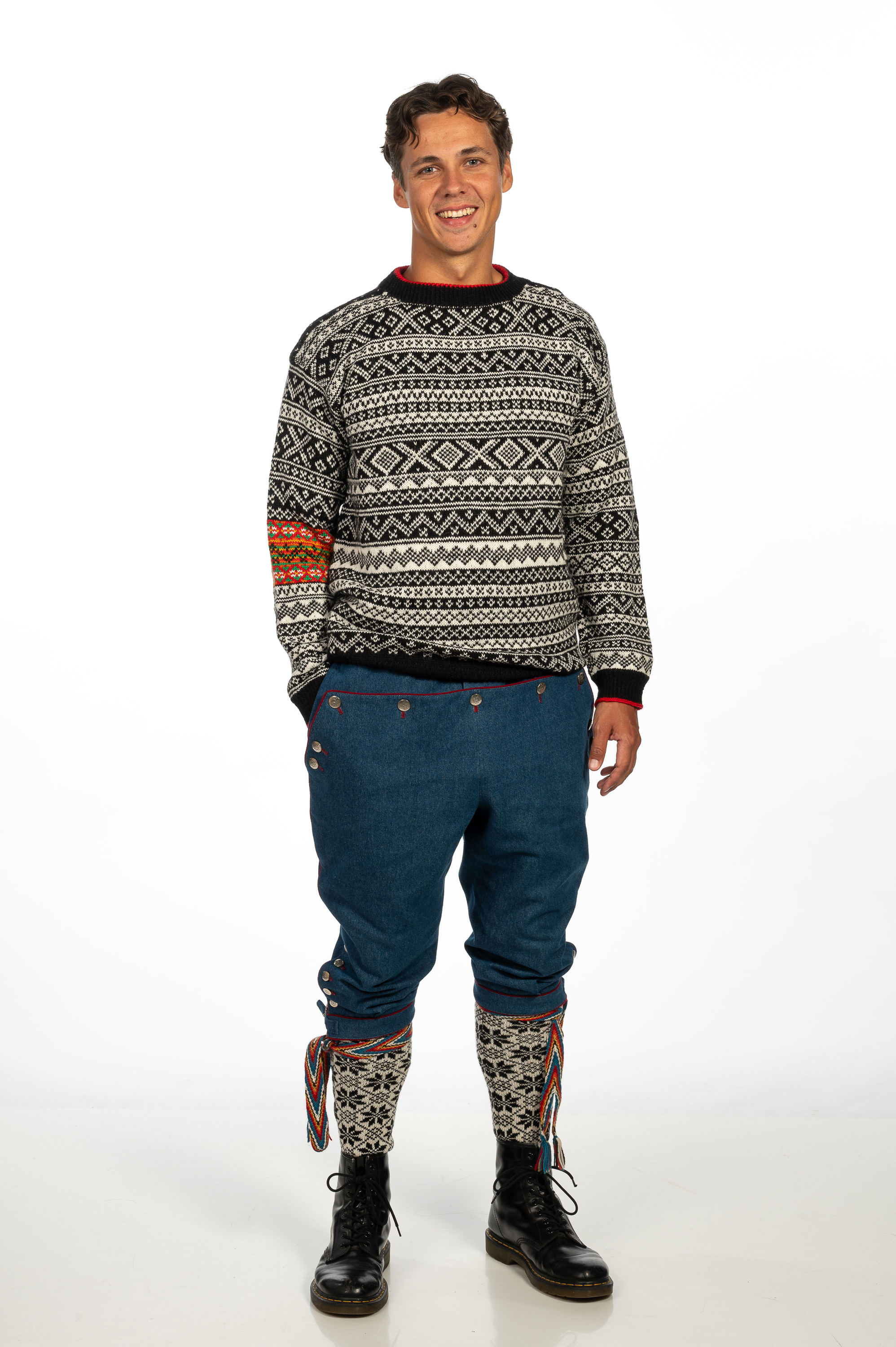 Hrönn JónsdóttirBykle genser herre garnpakke