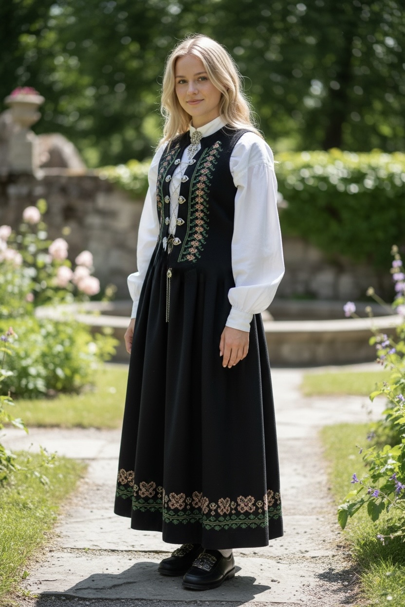 HusgudinnenFestdrakten