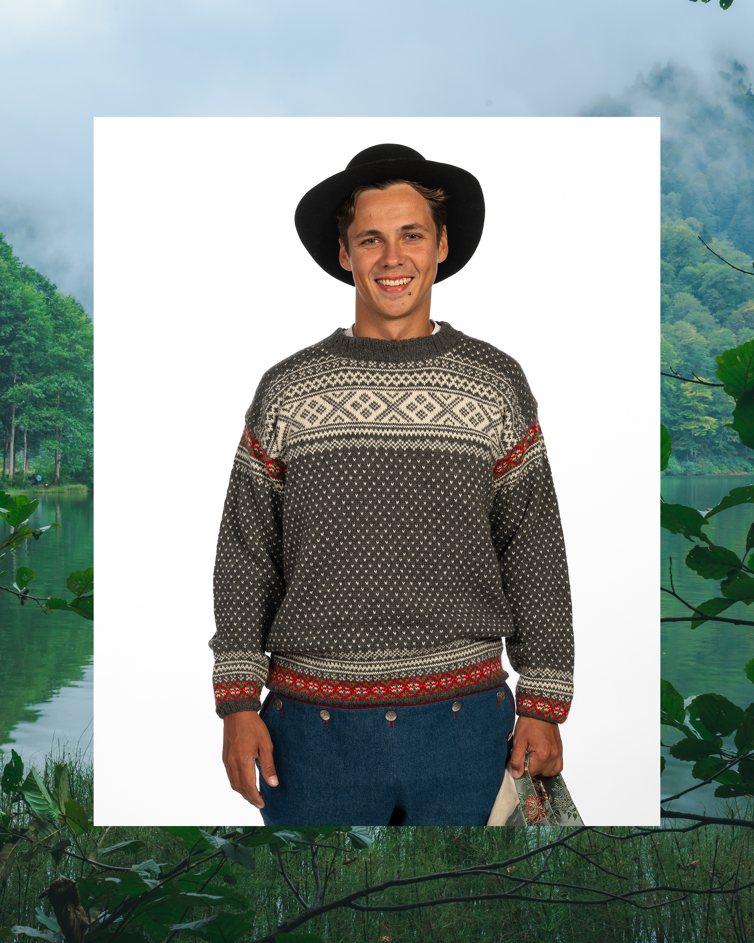 Ane Kydland ThomassenSetesdal genser herre, garnpakke