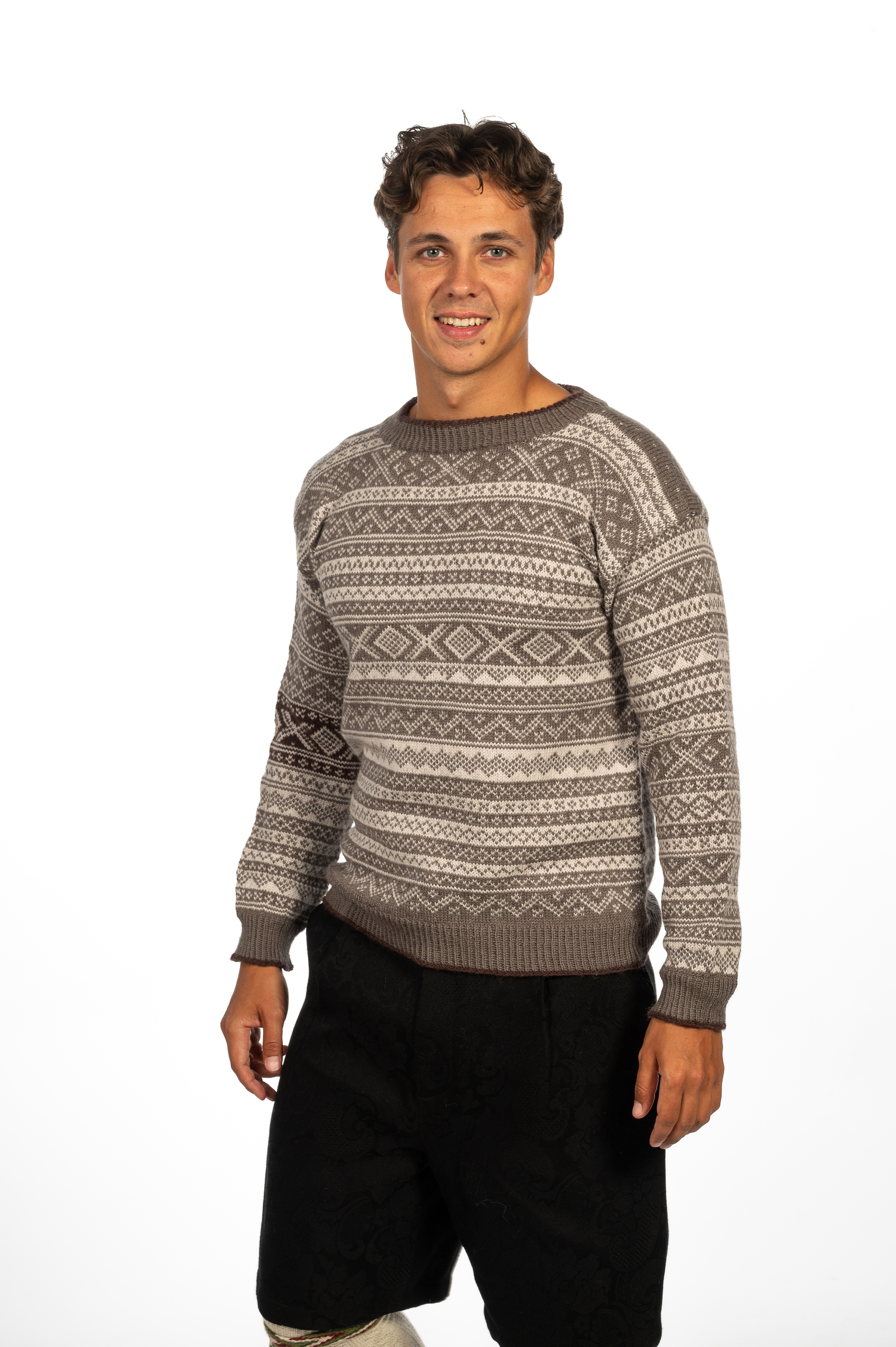 Hrönn JónsdóttirValle genser for herre, garnpakke 